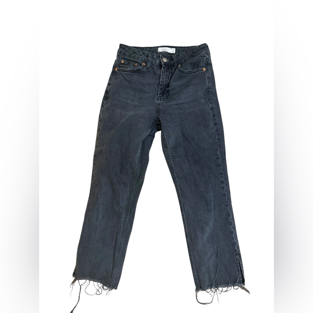 Topshop Charcoal Denim Pants
